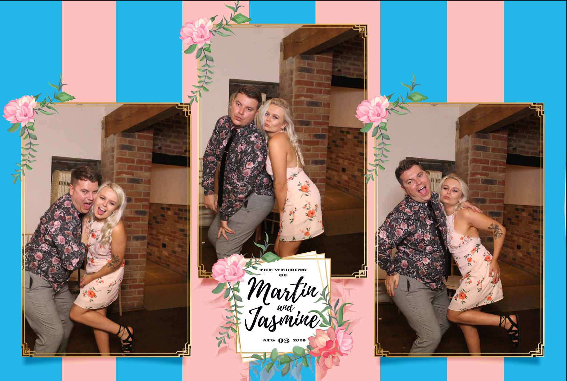 Martin and Jasmine's Wedding | View more photos from the event at galleries.surreyfacebooth.co.uk/u/Surrey-FaceBooth/Martin-and-Jasmines-Wedding